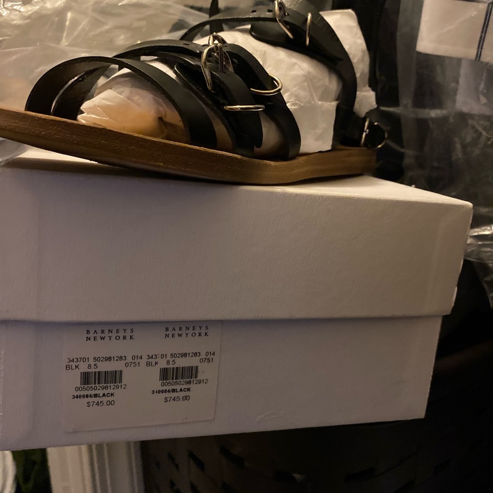 Balenciaga black summer shoes - Picture 2 of 5